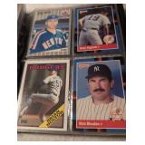 Vintage Baseball Card Collection with Album