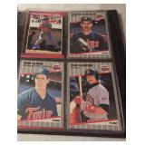 Vintage Baseball Card Collection with Album