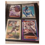 Vintage Baseball Card Collection with Album