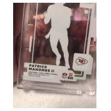 2022 Panini Clearly Donruss Patrick Mahomes II White Silhouette Card #23