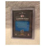 2017 Donruss Optic Kareem Hunt Rated Rookie Card