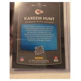 2017 Donruss Optic Kareem Hunt Rated Rookie Card
