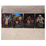 2022 Panini Select Draft Picks Football Card Collection: Stingley Jr, Henry, London, Thibodeaux - 4 ct