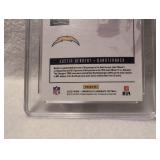 2020 Chronicles Justin Herbert Pink Luminance Rookie Card GMB 9