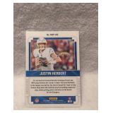 2022 Panini Contenders Justin Herbert MVP Card