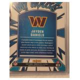 2024 Donruss Optic Jayden Daniels RC Commanders