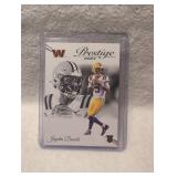 2024 Panini Prestige Jayden Daniels Rookie Card #302