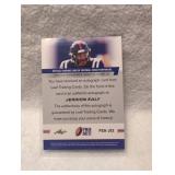 2022 Leaf Pro Set Jerrion Ealy Signed Rookie Card