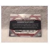 2020 SAGE Premier Draft Lucky Jackson Rookie Autograph Card