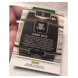 2022 Panini Select Jerry Rice Mississippi Valley State Card #53