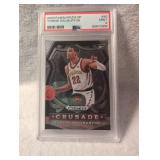 2020 Panini Prizm Draft Picks Tyrese Haliburton Crusade PSA 9
