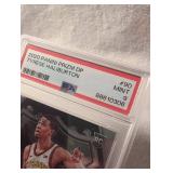 2020 Panini Prizm Draft Picks Tyrese Haliburton Crusade PSA 9