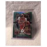 2019-20 Panini Prizm Anthony Davis Green Parallel Lakers Card