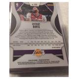 2019-20 Panini Prizm Anthony Davis Green Parallel Lakers Card