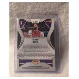 2019-20 Panini Prizm Anthony Davis Lakers Basketball Card #222