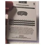 2016-17 Panini Hoops Kawhi Leonard Basketball Card #121