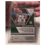 2019-20 Panini Mosaic Khris Middleton + Eric Bledsoe Basketball Cards- 2 ct