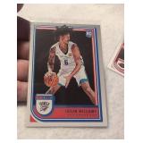 2022-23 NBA Hoops Basketball Rookie Cards Lot - 5 ct