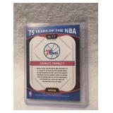 2021-22 Panini Prizm Charles Barkley 75 Years of NBA Card