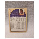 1990 NBA Hoops Magic Johnson MVP Lakers Card