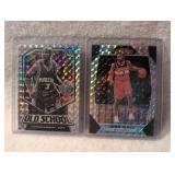2019-20 Panini Mosaic Old School Prizm Basketball Card John Wall + Stephon Marbury
