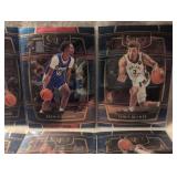 2020-21 Panini Select Basketball Rookie Card Lot - 12 Card Collection