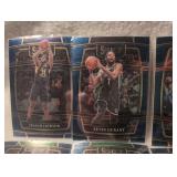 2021-22 Panini Select Basketball Card Lot - 11 Card Collection