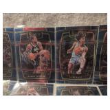 2021-22 Panini Select Basketball Card Lot - 11 Card Collection
