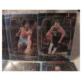 2021-22 Panini Select Basketball Card Lot - 11 Card Collection
