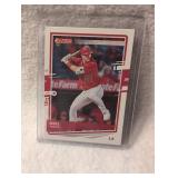 2020 Donruss Mike Trout Los Angeles Angels Baseball Card