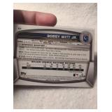 2022 Bowman Bobby Witt Jr. Kansas City Royals Baseball Card #57