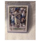 2022 Topps Holiday Julio Rodriguez Rookie Card