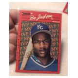 1990 Bo Jackson Donruss Baseball Card Set - MVP and Diamond Kings - 2 ct