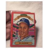 1990 Bo Jackson Donruss Baseball Card Set - MVP and Diamond Kings - 2 ct