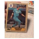 George Brett Kansas City Royals Baseball Cards Collection - 4 ct