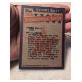 George Brett Kansas City Royals Baseball Cards Collection - 4 ct