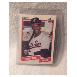 1990 Fleer Sammy Sosa Chicago White Sox Baseball Card #548