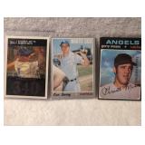 Baseball Trading Cards Collection - Josh Gibson, Ken Berry & Gerry Moses - 3 ct