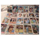 Vintage Topps Baseball Cards Collection - 24 Card Collection
