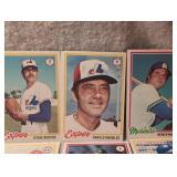 Vintage Topps Baseball Cards Collection - 24 Card Collection