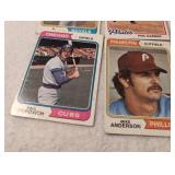 Vintage Topps Baseball Cards Collection - 24 Card Collection