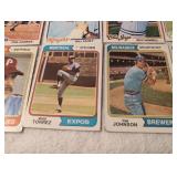 Vintage Topps Baseball Cards Collection - 24 Card Collection