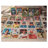1980s Topps Baseball Cards Collection - 28 Card Collection