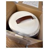 $110 Towel Warmer for Bathroom, Bucket, Wood Handle, Auto Shutoff