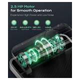 $135 Walking Pad Under-Desk Treadmill with Incline 2.5HP, 265 lbs