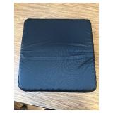 Gel Seat Cushion for Long Sitting, Large & Thick, Black Cover