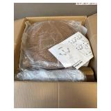 $184 FRNIAMC Saddle Stool with Wheels, Ergonomic