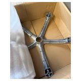 $184 FRNIAMC Saddle Stool with Wheels, Ergonomic