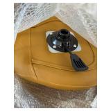 $184 FRNIAMC Saddle Stool with Wheels, Ergonomic