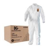 $79 KleenGuard A40 Liquid & Particle Protection Coveralls, White XL